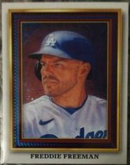 Freddie Freeman [Blue] Baseball Cards 2022 Topps Gallery Portrait Prices