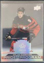 Dylan Guenther [Clear Cut] Hockey Cards 2022 Upper Deck Team Canada Juniors Prices