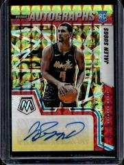 Jalen Suggs [Choice Red Yellow] #RAM-JSG Basketball Cards 2021 Panini Mosaic Rookie Autographs Prices