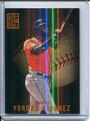 Yordan Alvarez [Orange] Baseball Cards 2022 Panini Capstone Prices