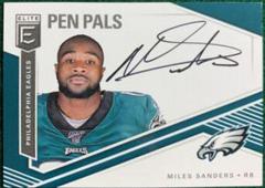 Miles Sanders Football Cards 2019 Donruss Elite Pen Pals Autographs Prices