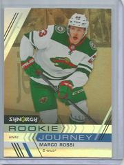Marco Rossi [Gold] Hockey Cards 2022 Upper Deck Synergy Rookie Journey Away Prices