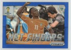Didier Drogba [Blue Prizm] Soccer Cards 2014 Panini Prizm World Cup Net Finders Prices