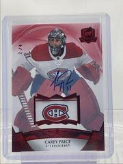 Carey Price [Red Autograph Tag] Hockey Cards 2020 Upper Deck The Cup Prices