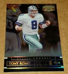 Tony Romo [Silver Holofoil X's] #1 Football Cards 2007 Panini Donruss Gridiron Gear Prices