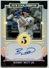Bobby Witt Jr. #FTP-BW Baseball Cards 2023 Topps Five Star Five Tool Phenom Autograph Prices