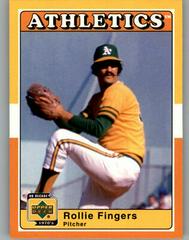 Rollie Fingers #7 Baseball Cards 2001 Upper Deck Decade 1970's Prices