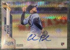 Colin Poche Baseball Cards 2020 Topps Chrome Update Autographs Prices