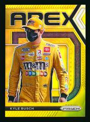 Kyle Busch [Gold] #A6 Racing Cards 2021 Panini Prizm Apex Prices