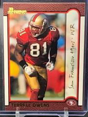 Terrell Owens [Gold] Football Cards 1999 Bowman Prices
