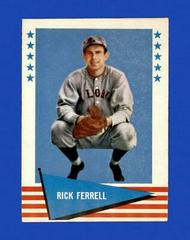 Rick Ferrell Baseball Cards 1961 Fleer Prices