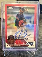 Brayan Bello [Red] #RA-BB Baseball Cards 2023 Topps Chrome Rookie Autographs Prices