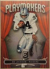 Bo Jackson #PM-14 Football Cards 2019 Donruss Elite Playmakers Prices