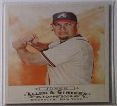 Chipper Jones #149 Baseball Cards 2009 Topps Allen & Ginter Prices