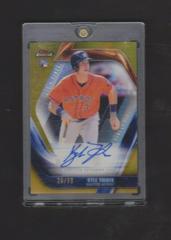 Kyle Tucker [Gold Refractor] Baseball Cards 2019 Topps Finest Firsts Autographs Prices