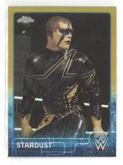 Stardust [Gold] Wrestling Cards 2015 Topps Chrome WWE Prices