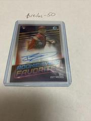 Reid Detmers #ROYF-RD Baseball Cards 2022 Bowman Rookie of the Year Favorites Autographs Prices