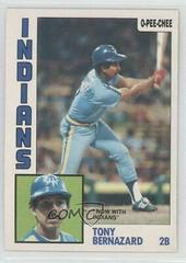 Tony Bernazard #41 Baseball Cards 1984 O Pee Chee Prices