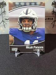 Micah Parsons [Silver] #10 Football Cards 2021 Sage Premier Draft Prices