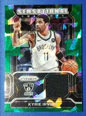 Kyrie Irving [Green Ice] Basketball Cards 2021 Panini Prizm Sensational Swatches Prices