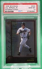 Cal Ripken Jr. #222 Baseball Cards 1998 Bowman International Prices