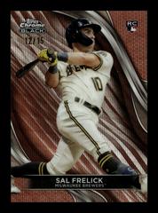 Sal Frelick [Rose Gold Wave Refractor] #10 Baseball Cards 2024 Topps Chrome Black Prices