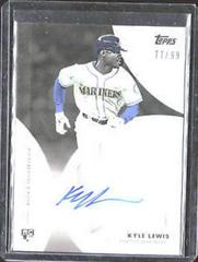 Kyle Lewis [Autograph Black] #14-A Baseball Cards 2020 Topps on Demand MLB Rookie Progression Prices