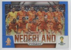 Nederland [Blue Prizm] #18 Soccer Cards 2014 Panini Prizm World Cup Team Photos Prices