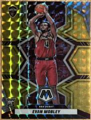 Evan Mobley [Gold] #201 Basketball Cards 2021 Panini Mosaic Prices