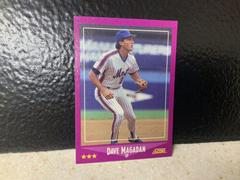 Dave Magadan #41 Baseball Cards 1988 Score Prices
