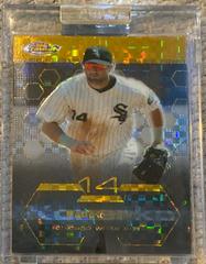 Paul Konerko [Gold Xfractor] Baseball Cards 2003 Finest Prices