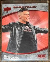 Sammy Guevara [Red Memorabilia] Wrestling Cards 2021 Upper Deck AEW Prices