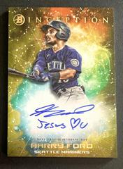 Harry Ford [Gold] #PA-HF Baseball Cards 2022 Bowman Inception Prospect Autographs Prices