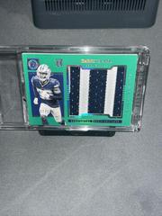 DaRon Bland [Emerald] #SS-40 Football Cards 2022 Panini Encased Substantial Rookie Swatches Prices