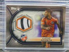 Lucho Acosta [Black] #R-LA Soccer Cards 2023 Topps MLS Relics Prices