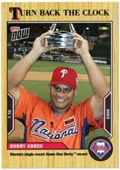 Bobby Abreu #104 Baseball Cards 2022 Topps Now Turn Back the Clock Prices