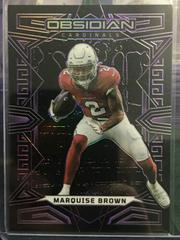 Marquise Brown #2 Football Cards 2023 Panini Obsidian Prices