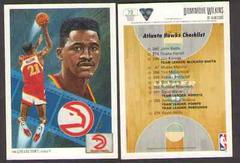 Dominique Wilkins Hawks Checklist Basketball Cards 1991 Upper Deck Prices