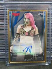 Asuka [Gold] Wrestling Cards 2021 Topps WWE Undisputed Framed Autographs Prices