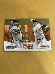 Carlos Rodon, Logan Webb [Gold] Baseball Cards 2023 Topps One Two Punch Prices