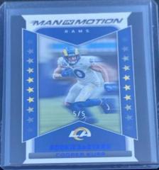 Cooper Kupp [Black Blue] Football Cards 2022 Panini Rookies & Stars Man In Motion Prices