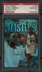 Chris Webber [Refractor] #129 Basketball Cards 1997 Finest Prices