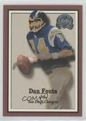Dan Fouts #13 Football Cards 2000 Fleer Greats of the Game Prices