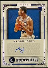 Mason Jones [Purple] Basketball Cards 2020 Panini Chronicles Apprentice Signatures Prices