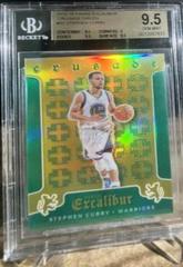 Stephen Curry [Green] #32 Basketball Cards 2015 Panini Excalibur Crusade Prices