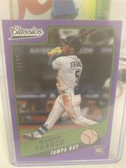 Wander Franco [Purple] #3 Baseball Cards 2022 Panini Chronicles Classics Prices