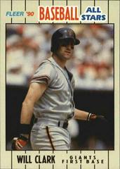 Will Clark #5 Baseball Cards 1990 Fleer Baseball All-Stars Prices