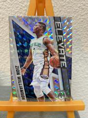 Zion Williamson [Mosaic] Basketball Cards 2021 Panini Mosaic Elevate Prices