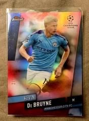 Kevin De Bruyne [Red Refractor] Soccer Cards 2019 Finest UEFA Champions League Prices
