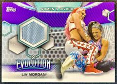 Liv Morgan [Purple] Wrestling Cards 2019 Topps WWE Women's Division Mat Relics Prices